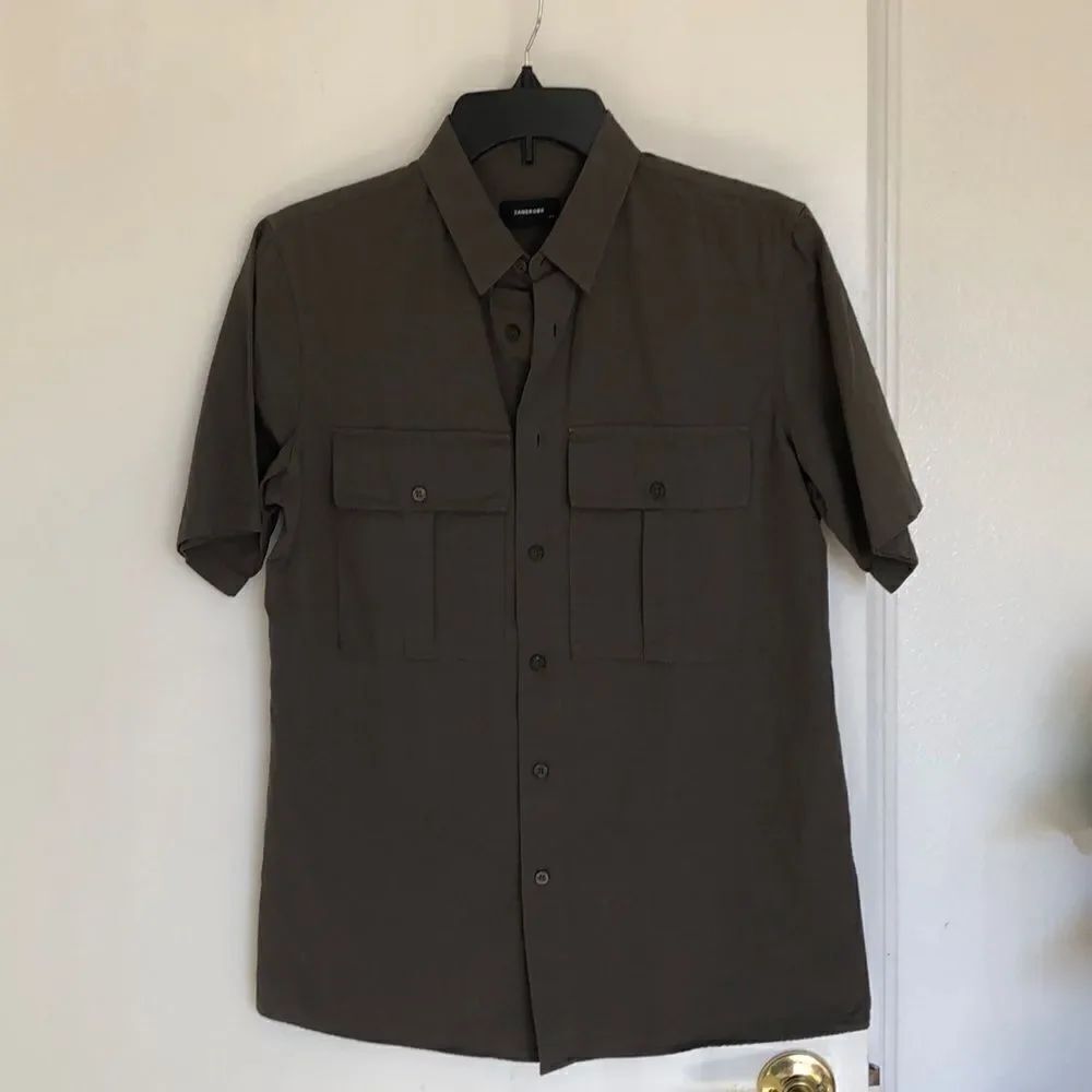 Zanerobe Utility Shirt Size XS GUC Olive